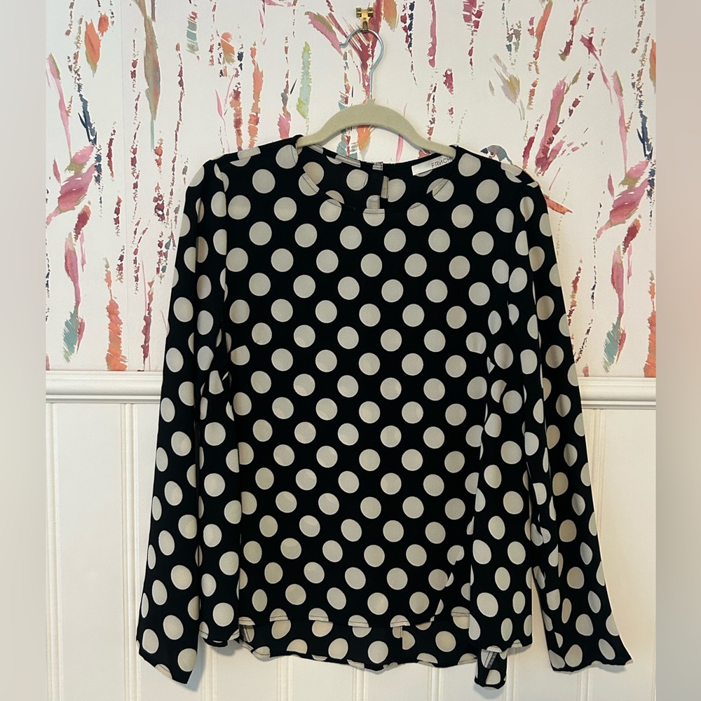 FRNCH Polka Dot Top